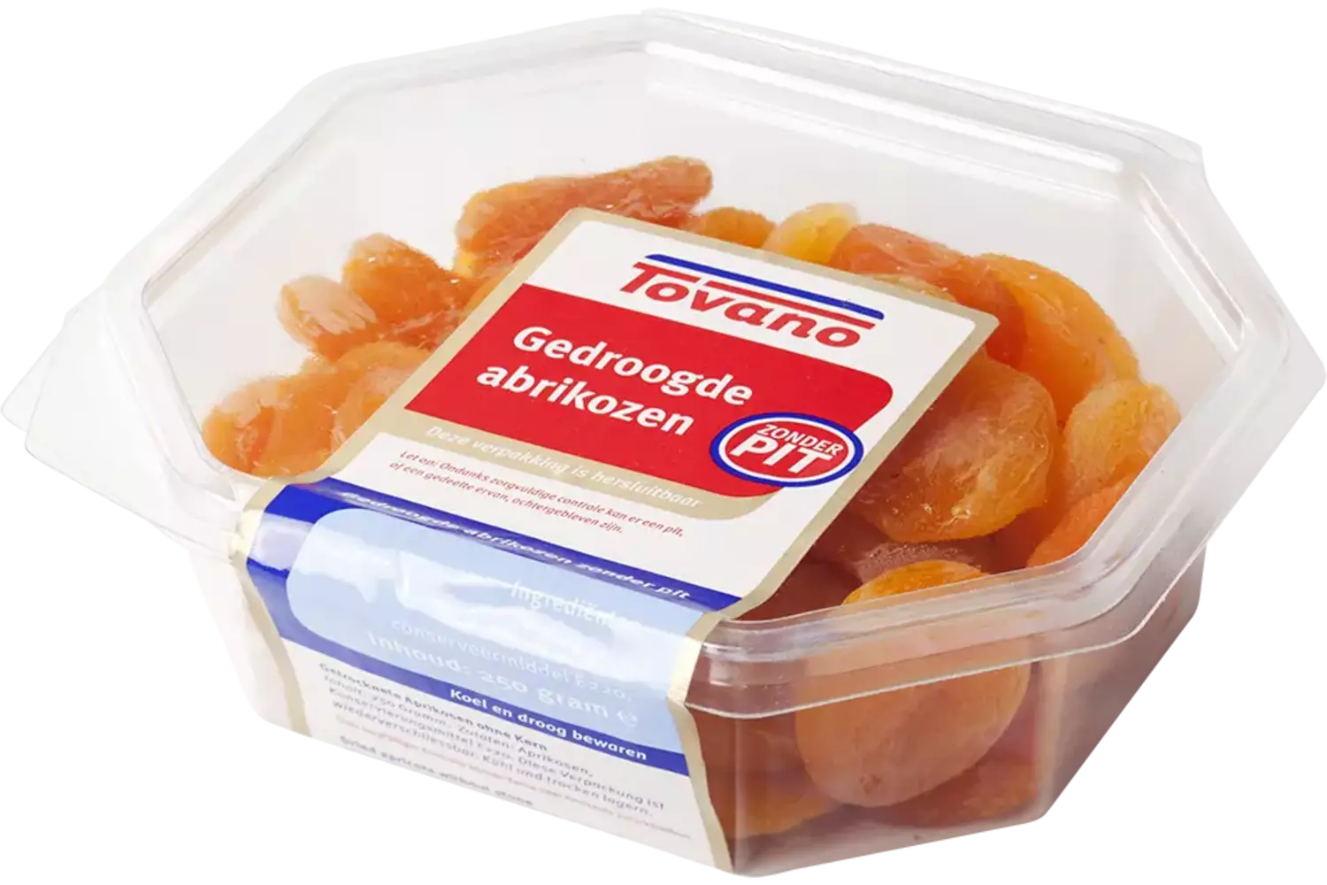 Abrikozen gedroogd 200gr kist 10 stuks